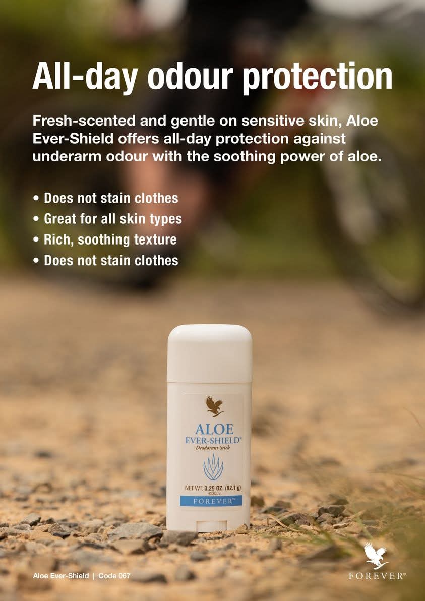 Aloe Ever-Shield Deodorant Stick with Aloe Vera ? Long-Lasting Freshness