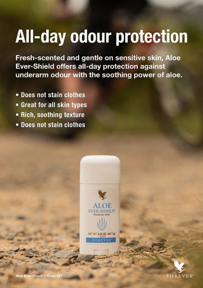 Aloe Ever-Shield Deodorant Stick with Aloe Vera ? Long-Lasting Freshness