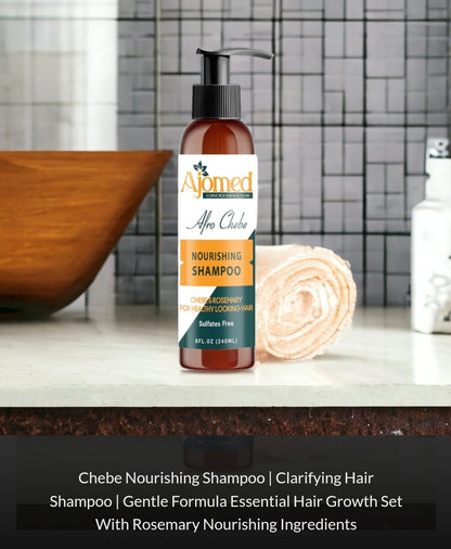 Shampoing nourrissant au romarin Chebe pour la pousse des cheveux - Shampoing pour cheveux courts ou longs, Shampoing pour hommes. Shampoing artisanal