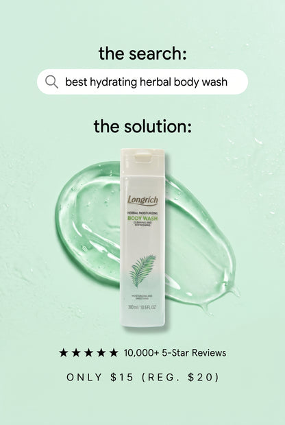 Gel douche aux herbes Longrich (300 ml)