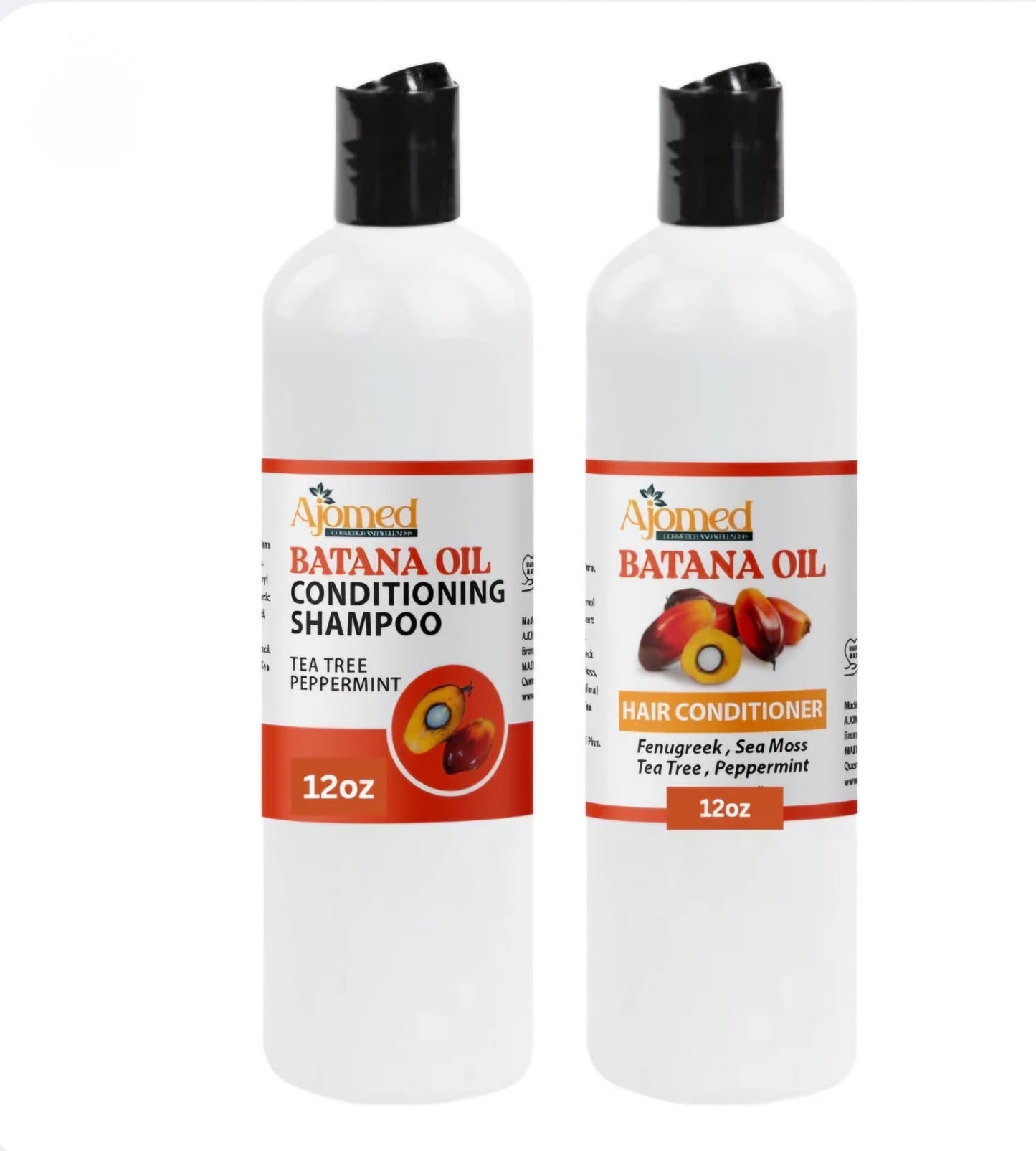 Batana oil Shampoo and Conditioner Set- made with fenugreek seed for hair growth