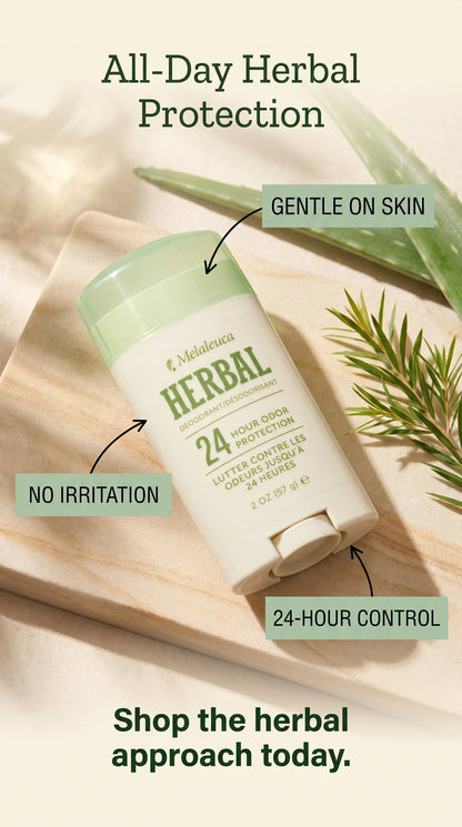 Melaleuca® Herbal Deodorant Size: 2oz