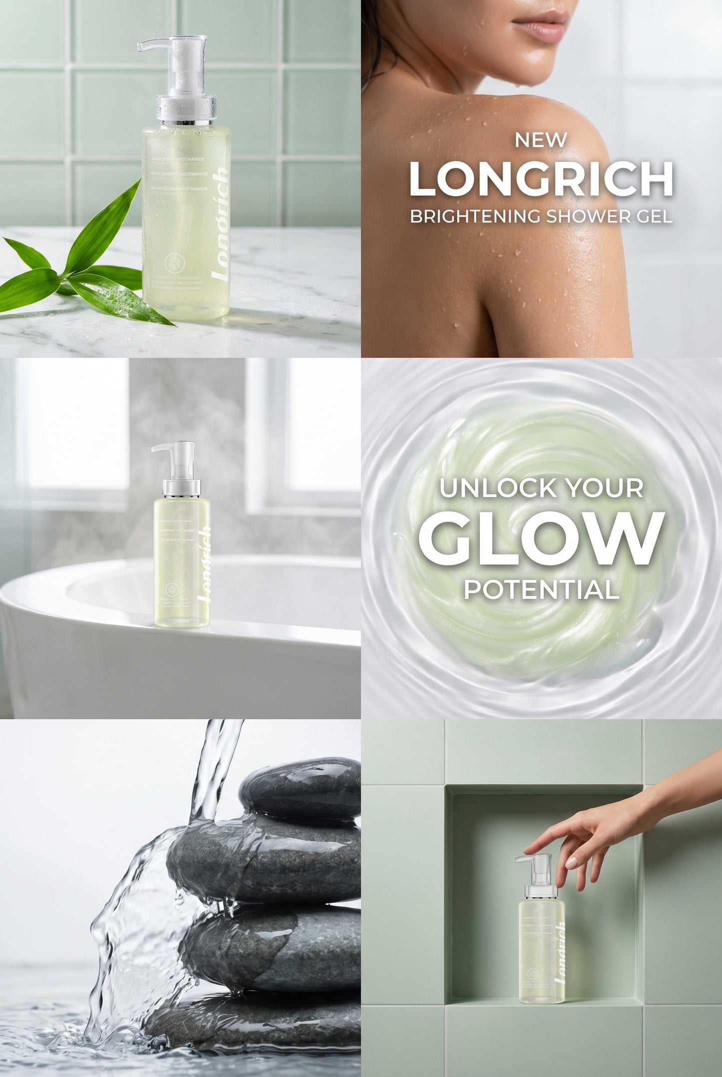 Longrich Snake Bile Nicotinamide Brightening Shower Gel generally highlight its moisturizing