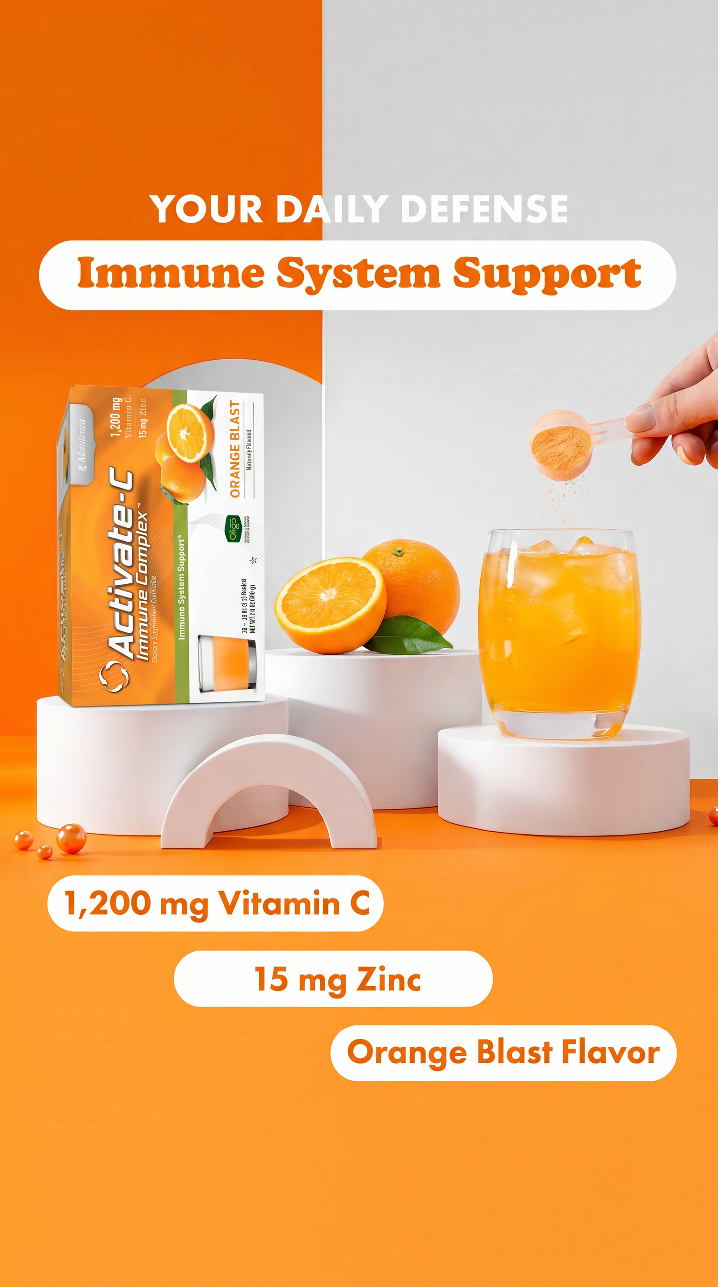 Activate-C Immune Complex™ Drink: Orange