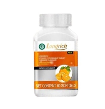 Longrich Vitamin C Chewable Tablets (ORANGE FLAVOUR) HEALTH CARE EFFECTS