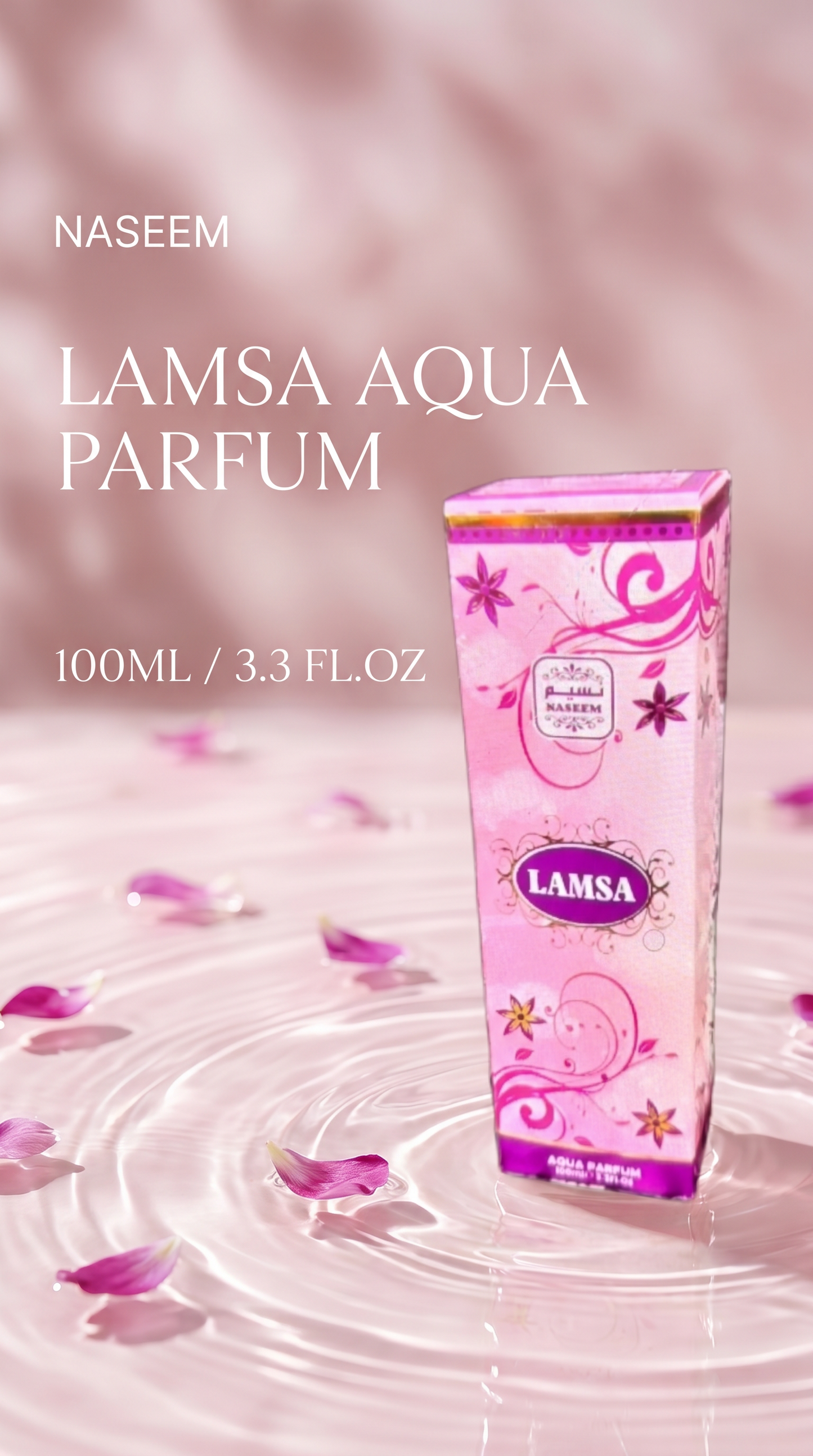 LAMSA AQUA PARFUM 100mle 3.3Fl.oz