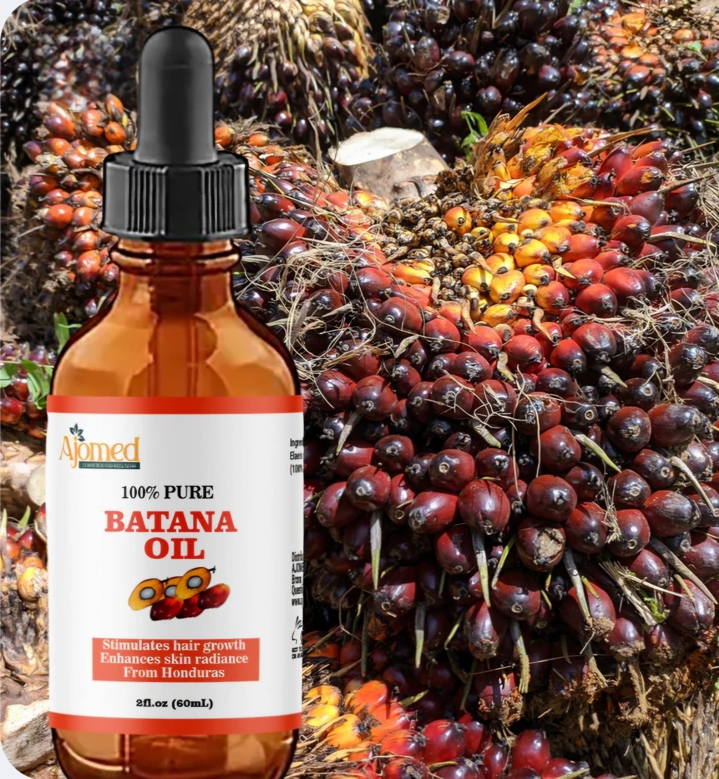 Batana Oil for Hair Growth Skin - Pure 100% Honduras Ojon batana oil for All Types of Hair