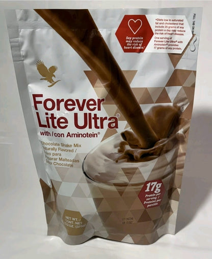 Forever Living - Lite Ultra Chocolate Protein Shake Mix with Aminotein, Low...