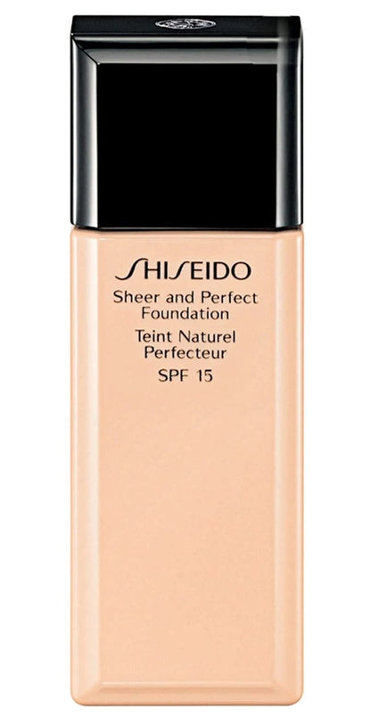 Shiseido Sheer and Perfect Foundation-Rich Brown D20