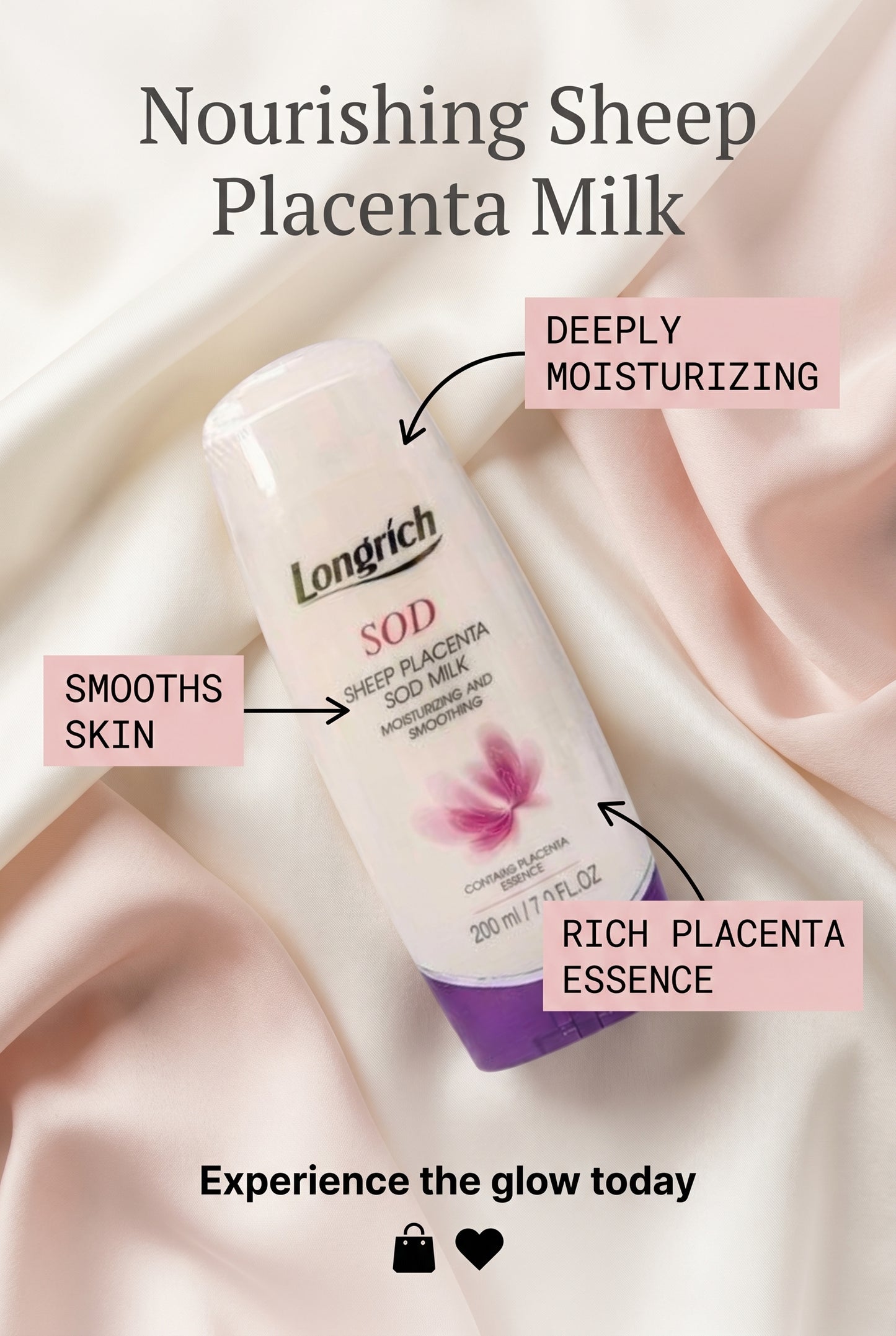 LAIT PLACENTA DE BREBIS LONRICH SOD