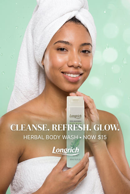 Gel douche aux herbes Longrich (300 ml)