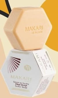 Makari De Suisse - Classic Sulfur Soap Bar - 7oz  Acne-Fighting Face & Body -NEW