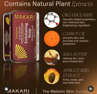 Savon Intense Actif Exclusif Makari