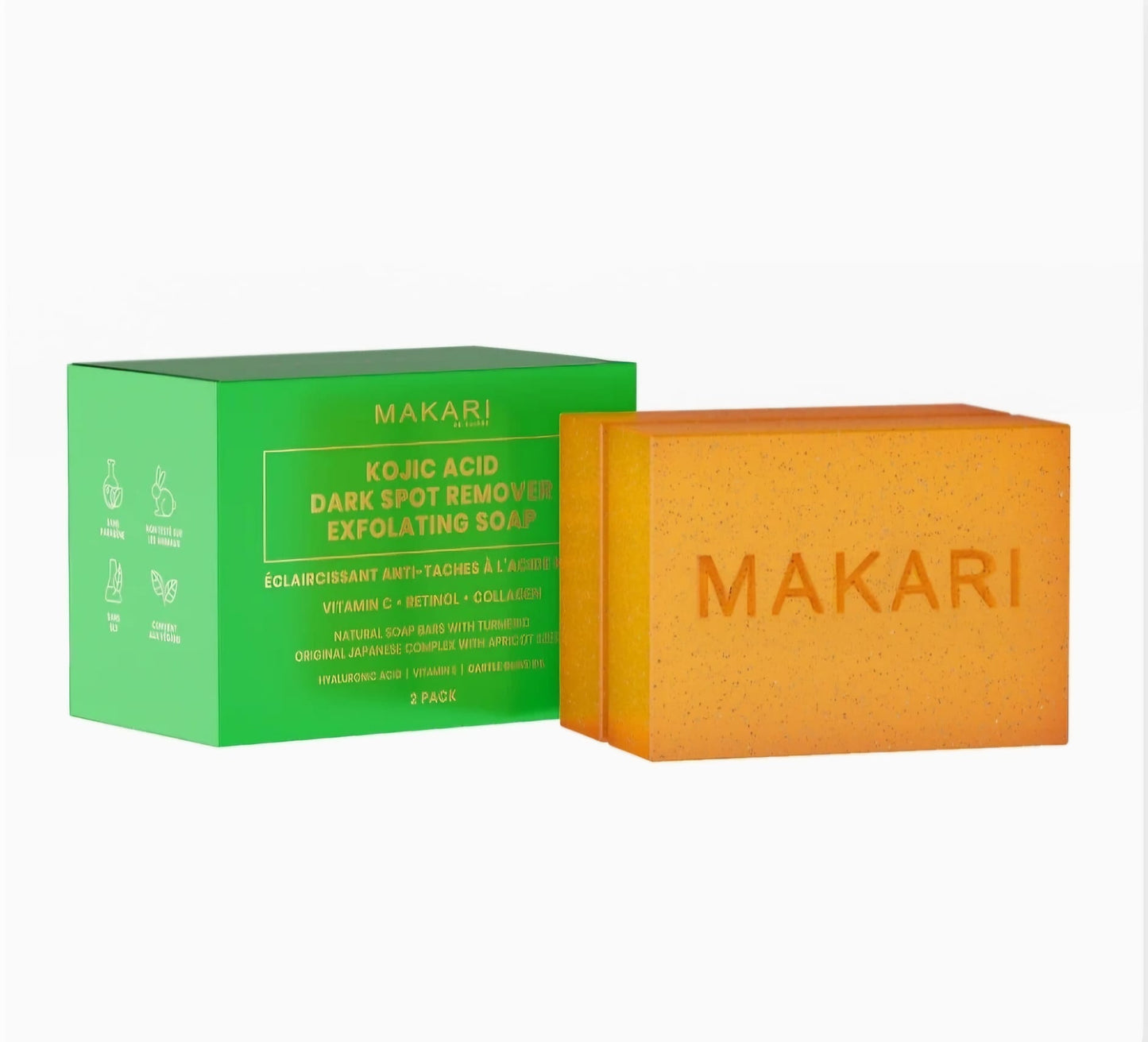 KOJIC ACID DARK SPOT REMOVER SOAP BARS