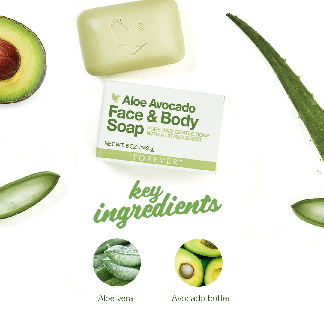 Avocado Face & Body Soap