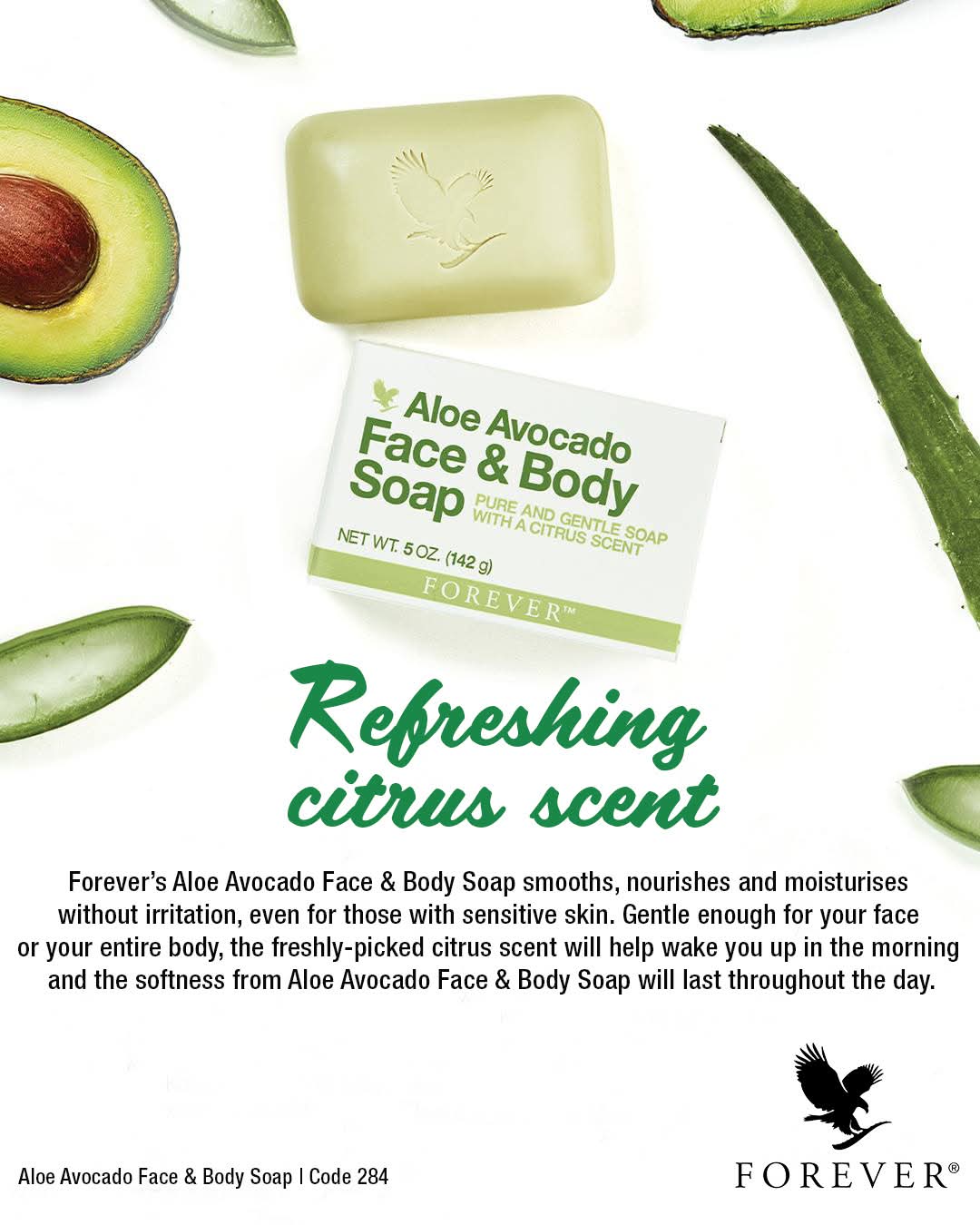 Avocado Face & Body Soap