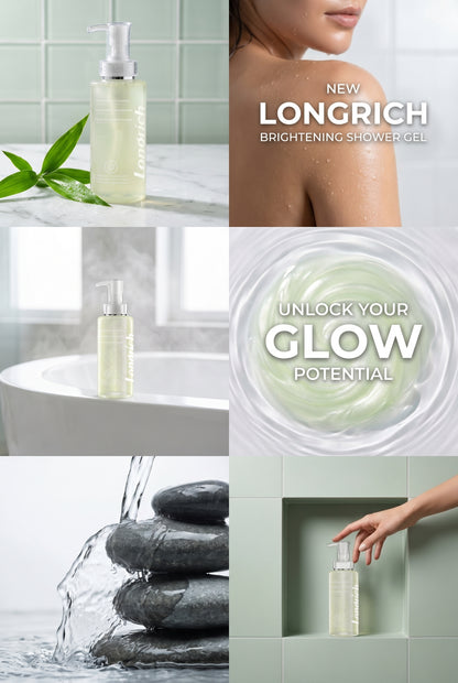 Longrich Snake Bile Nicotinamide Brightening Shower Gel generally highlight its moisturizing