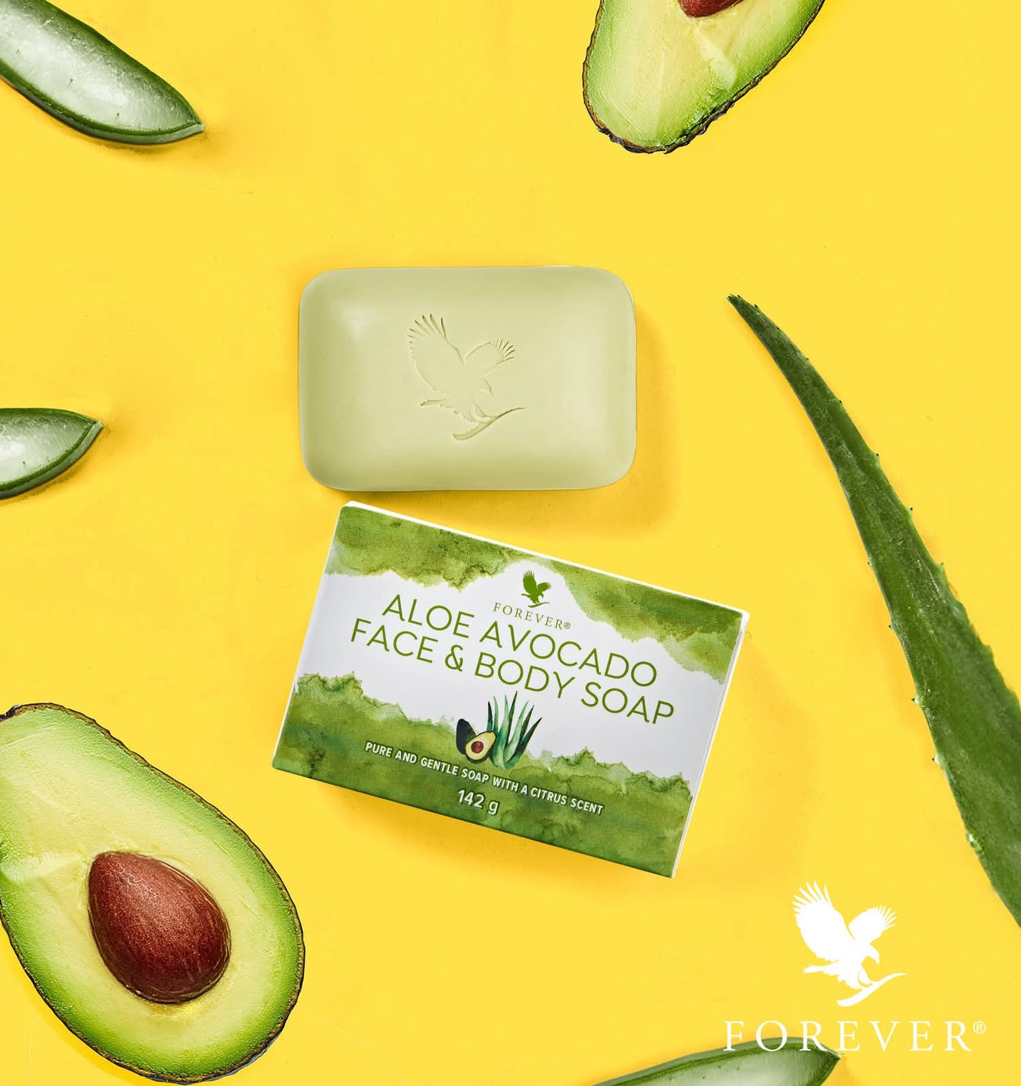 Avocado Face & Body Soap