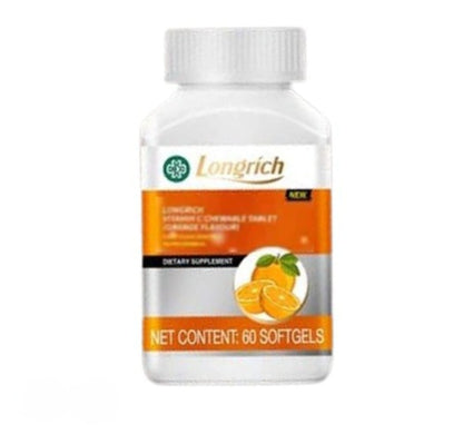 Longrich Vitamin C Chewable Tablets (ORANGE FLAVOUR) HEALTH CARE EFFECTS