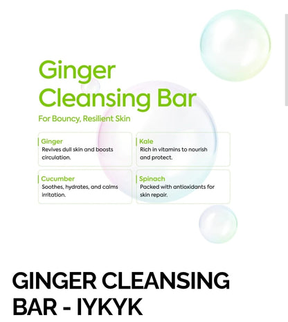 GINGER CLEANSING BAR - IYKYK