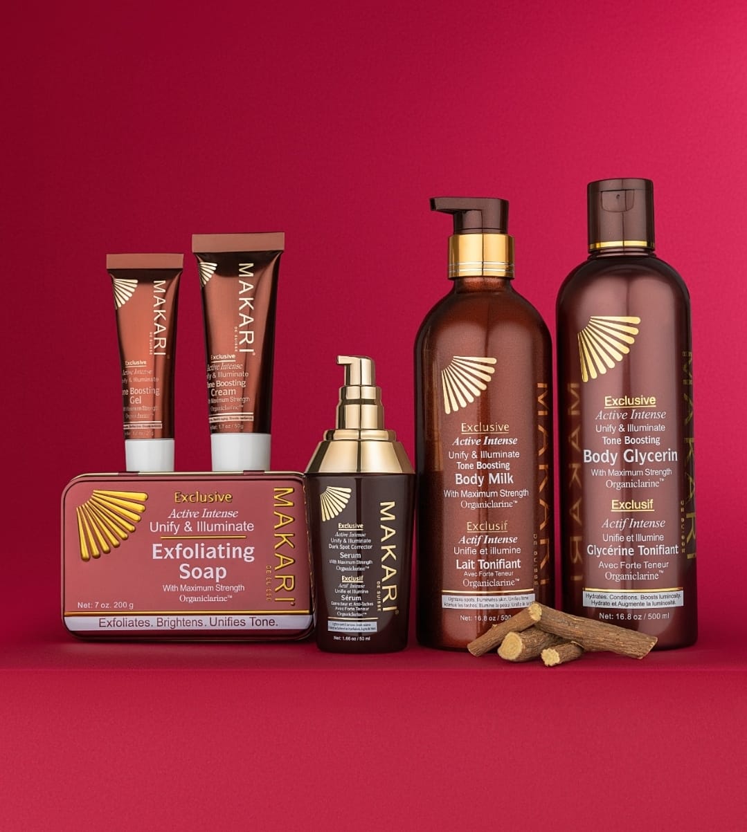 Makari Exclusive Skin Toning 6 Piece Gift Set