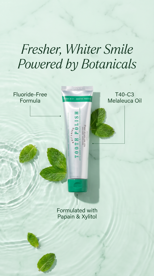 Classic Tooth Polish: Fresh Mint Fluoride-Free