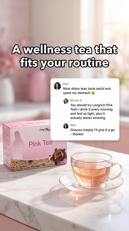 Longrich BaoHeTang Pink Tea /Slimming Tea / Nutri Rich
