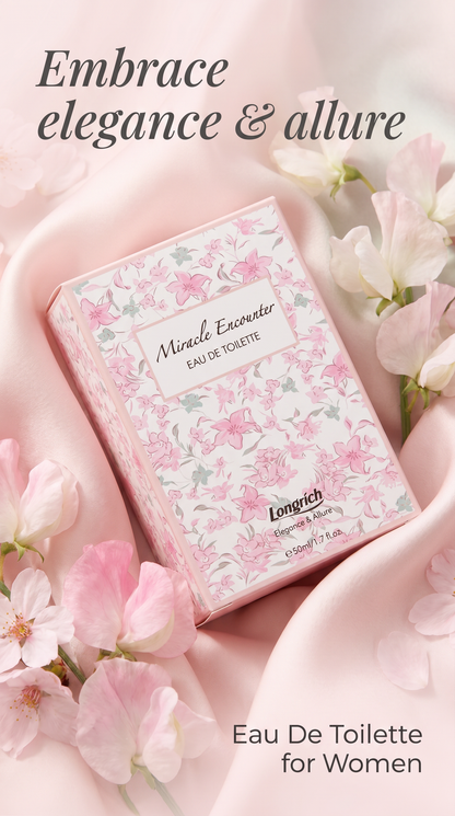 Longrich Miracle Encounter Eau De Toilette pour Femme 1,7 oz
