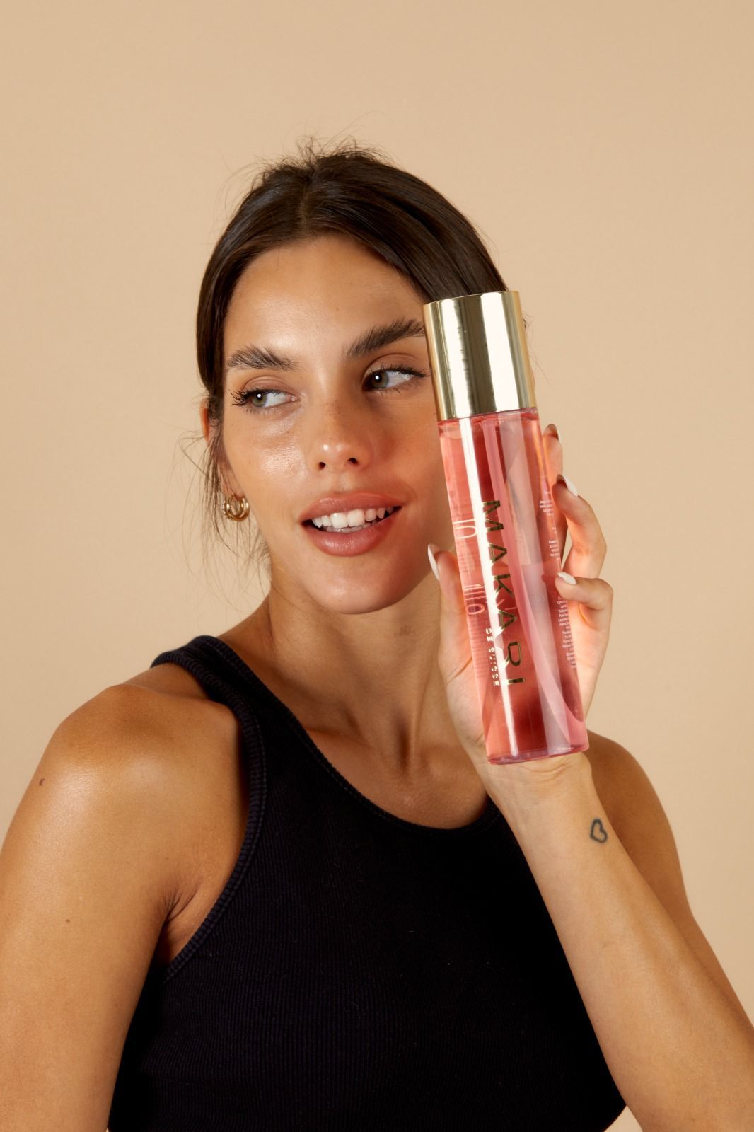 Coffret cadeau tonique à l'acide glycolique et à l'eau de riz Makari avec gommage exfoliant Pure Radiance