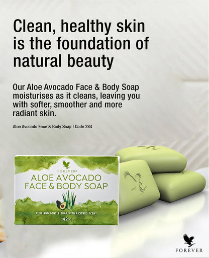Avocado Face & Body Soap