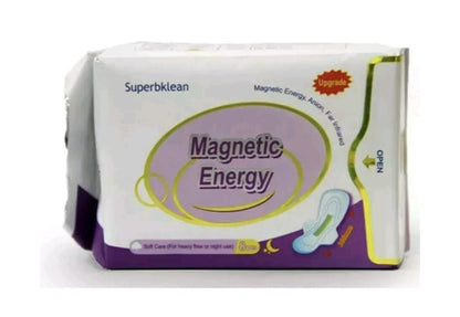 Longrich SuperbKlean Magnetic Sanitary Napkins/Pads/ Energy Panty Liners With Negative Ion/ Fights Infections/ Menstrual Cramps/Pains