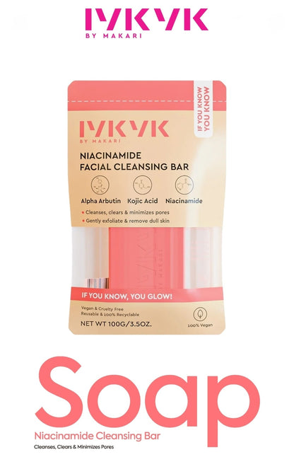 NIACINAMIDE FACIAL CLEANSING BAR - IYKYK