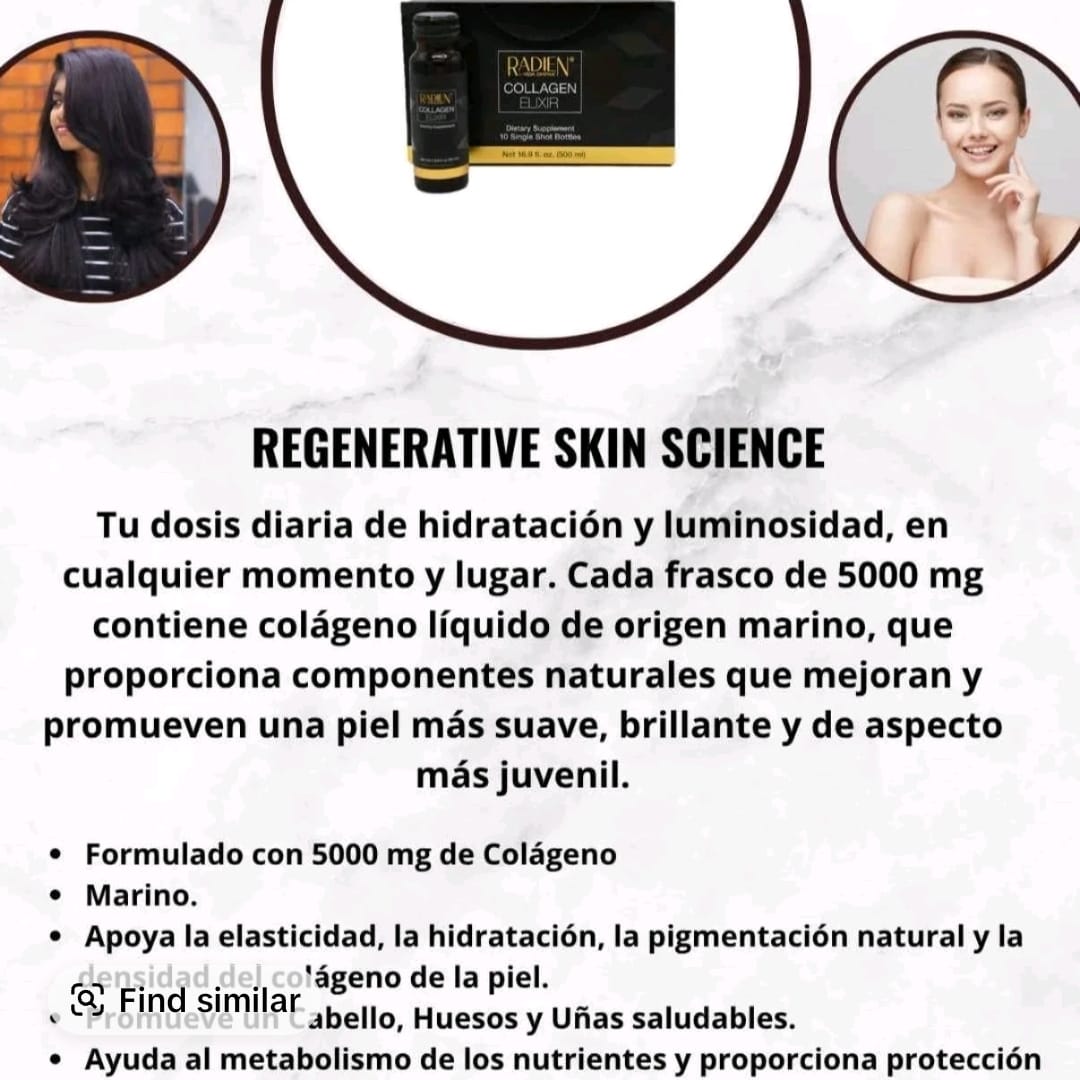 Vida Divina Regenerative Skin Science Marine Collagen – 10 Bottle Pack (Red Fruit Flavor)