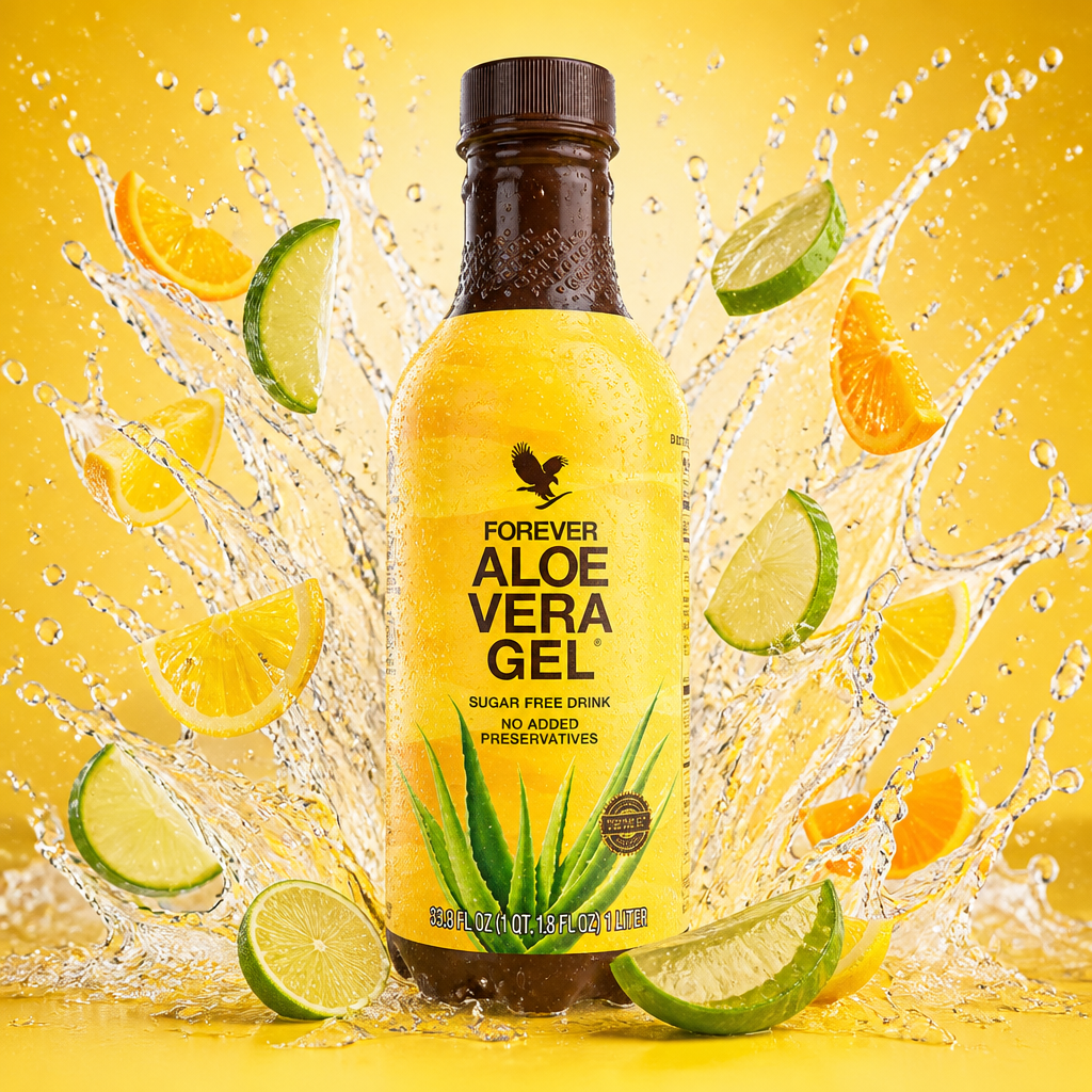 Forever Living - Aloe Vera Gel, Pure Inner Leaf Juice, 100% Sugar-Free Drink No Added Preservatives