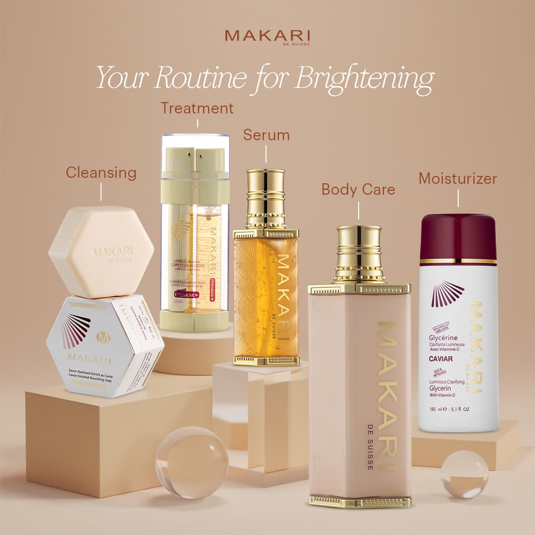 Makari Classic Premium+Beauty SkinBrightening Milk4.75 fl.oz–Lightening Gift Set