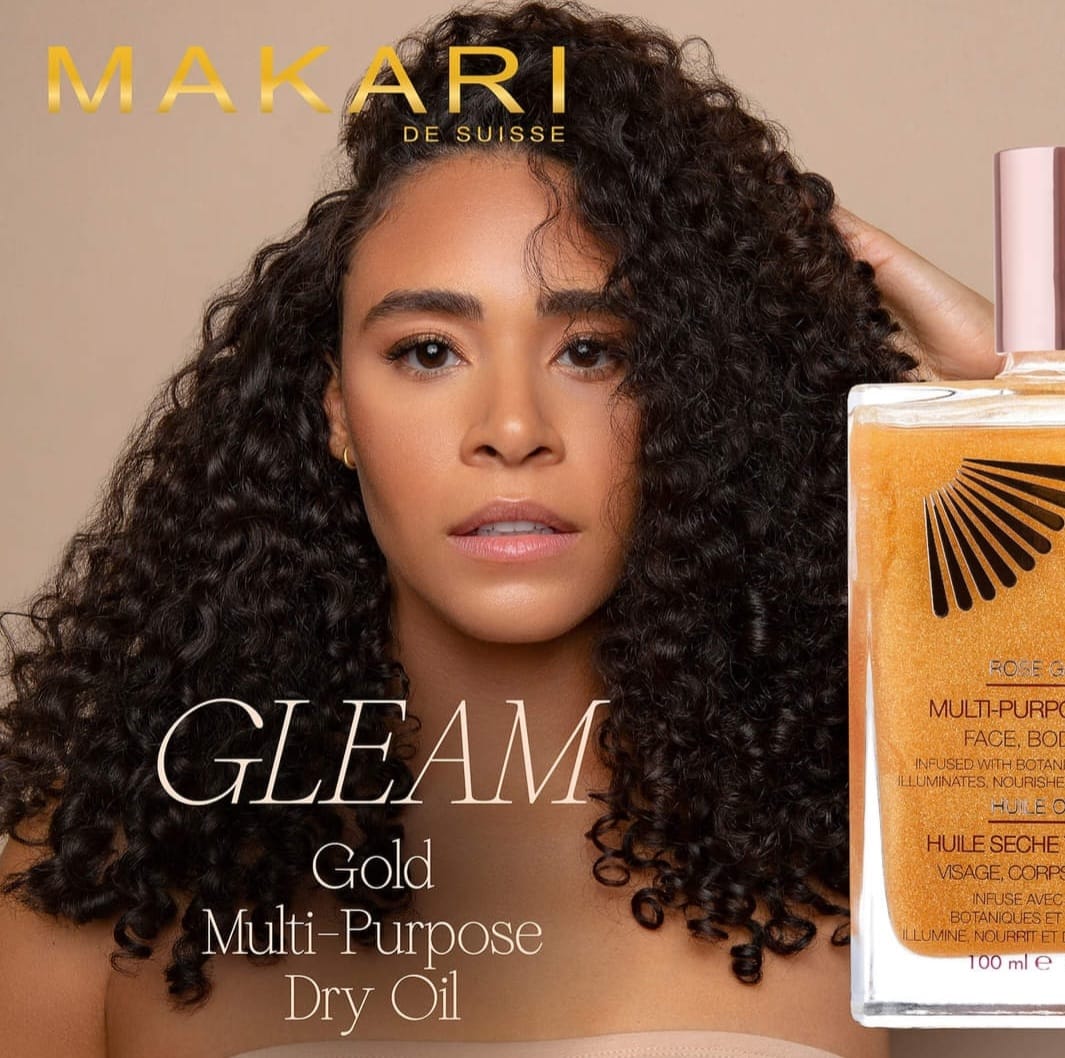 Makari OR ROSE 24K Gold Multi Function Dry Oil