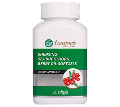 Longrich Berry Oil , Sea Buckthorn Berry Oil - 120 Softgels / USA New Packaging