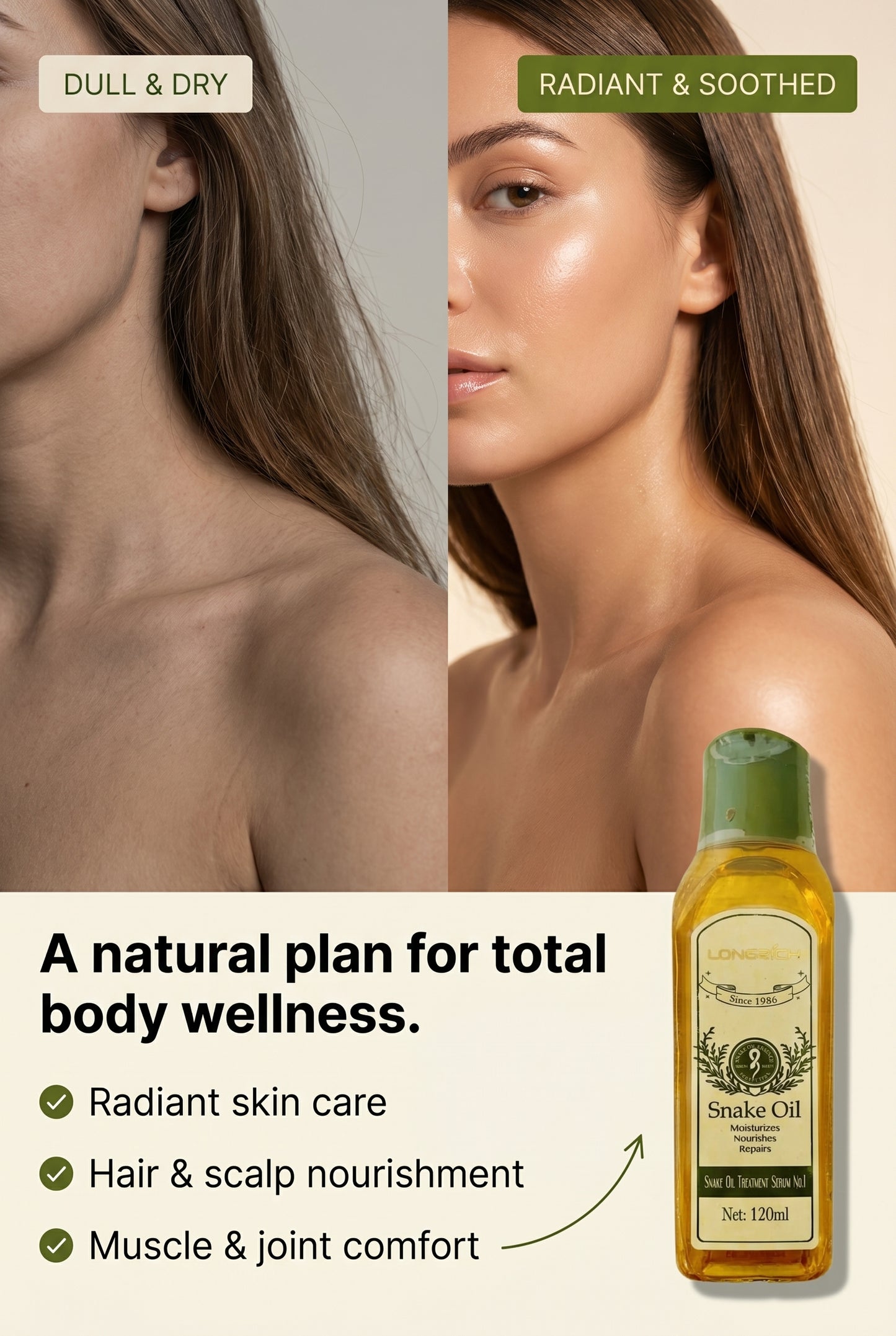 Longrich Snake Oil 120ml