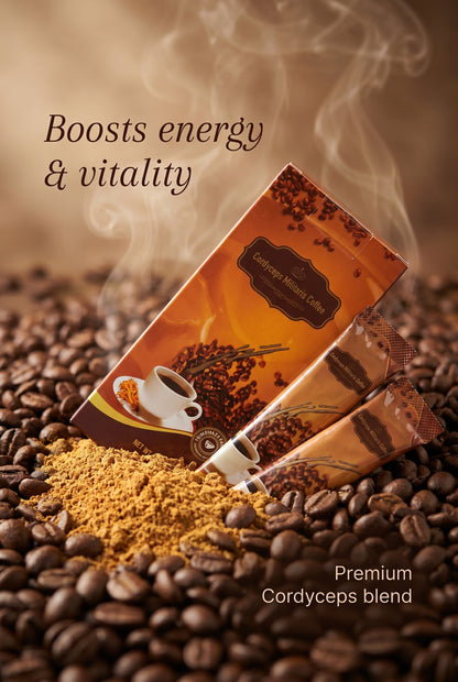Café Longrich / Café Longrich Cordyceps Militaris (10 pièces) 18 g
