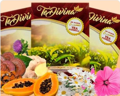 Thé détox original Te Divina pour la détoxification, le nettoyage et la perte de poids 1 sachet