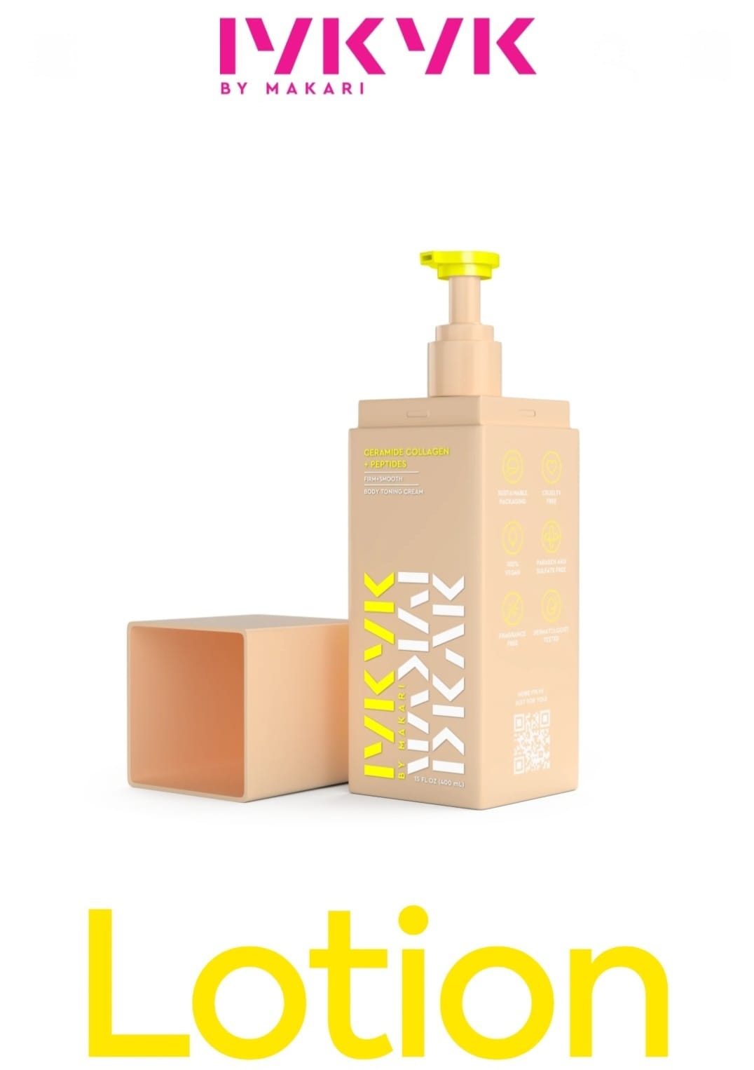 CERAMIDE COLLAGEN + PEPTIDES BODY TONING CREAM - IYKYK