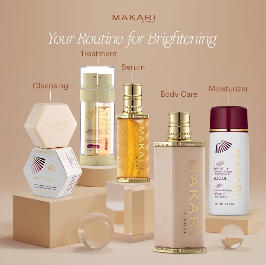 Makari Classic Premium+Beauty SkinBrightening Milk4.75 fl.oz–Lightening Gift Set