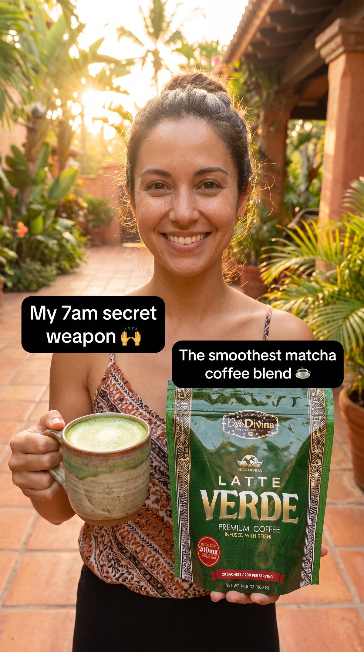 Coffee  Green Macha  Latte     -  sabor latino
