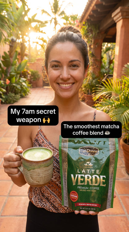 Coffee  Green Macha  Latte     -  sabor latino