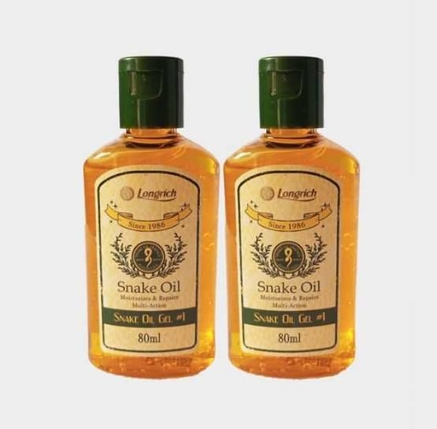 Huile de serpent Longrich - Pour l'arthrite, les vergetures et l'élimination de l'acné 100 % pure 80 ml Lot de 2