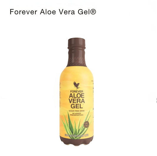 Forever Living - Aloe Vera Gel, Pure Inner Leaf Juice, 100% Sugar-Free Drink No Added Preservatives