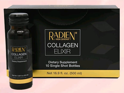 Vida Divina Regenerative Skin Science Marine Collagen – 10 Bottle Pack (Red Fruit Flavor)