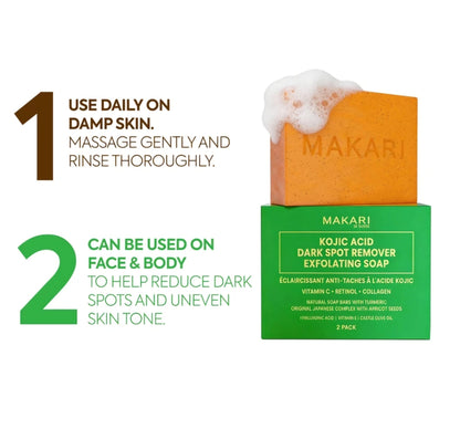 KOJIC ACID DARK SPOT REMOVER SOAP BARS