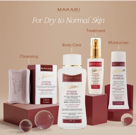 Makari Natural Intense Extreme Lightening  4pcs Set