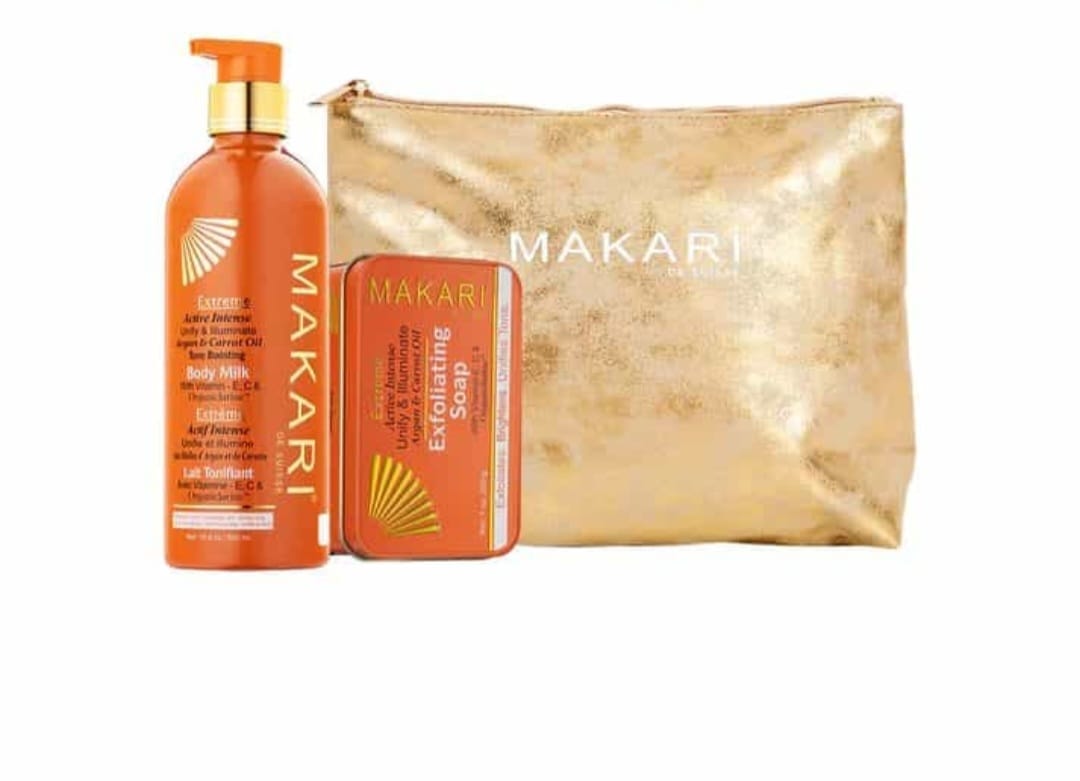 Makari Extreme Carrot & Argan Oil Skin Toning 2 PC Set – Lightening Treatment